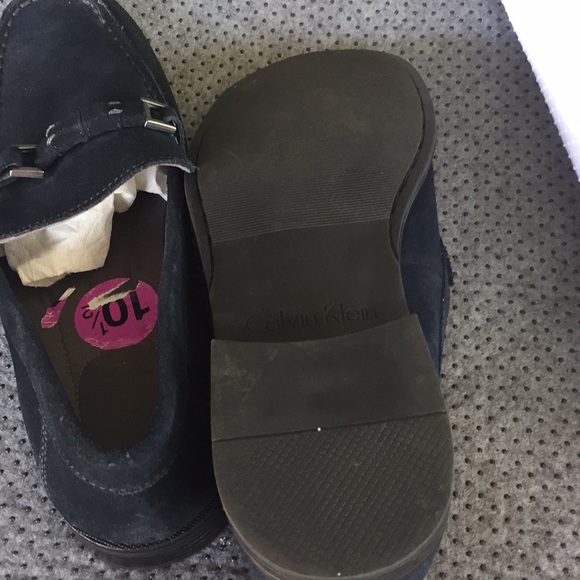 Calvin Klein oxfords size 101/2 men’s Navy blue
